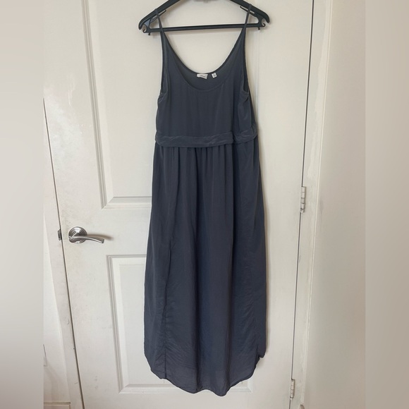 Wilfred Gray Silk Midi Dress XS - Picture 5 of 6